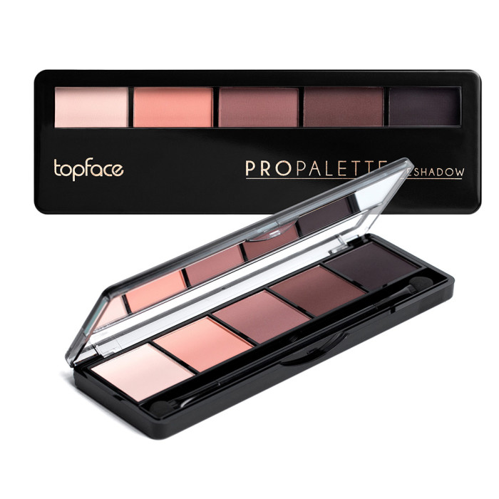 Палітра тіней для повік Topface Pro Palette Eyeshadow PT501 015 