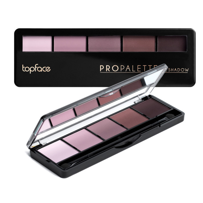 Палітра тіней для повік Topface Pro Palette Eyeshadow PT501 017 