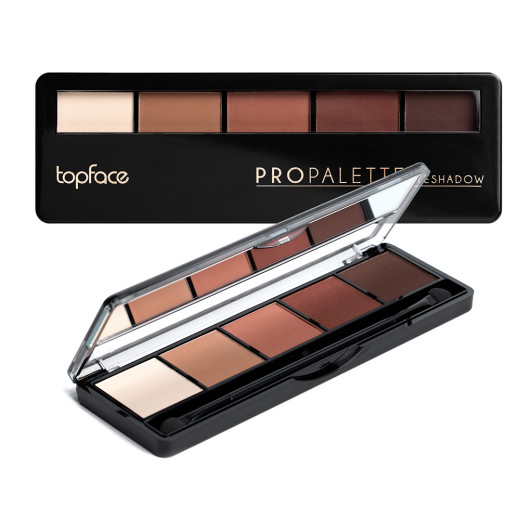 Палітра тіней для повік Topface Pro Palette Eyeshadow PT501 018 