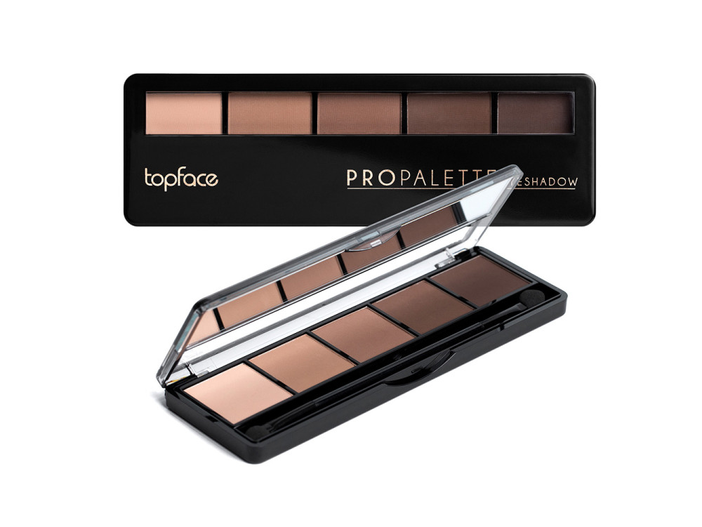 Палітра тіней для повік Topface Pro Palette Eyeshadow PT501 019 