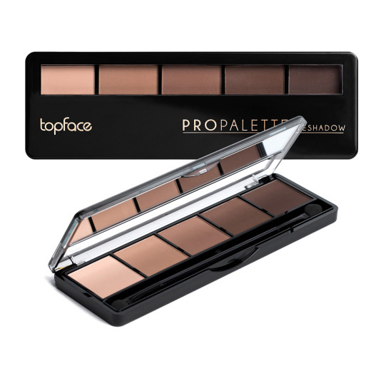Палітра тіней для повік Topface Pro Palette Eyeshadow PT501 019 