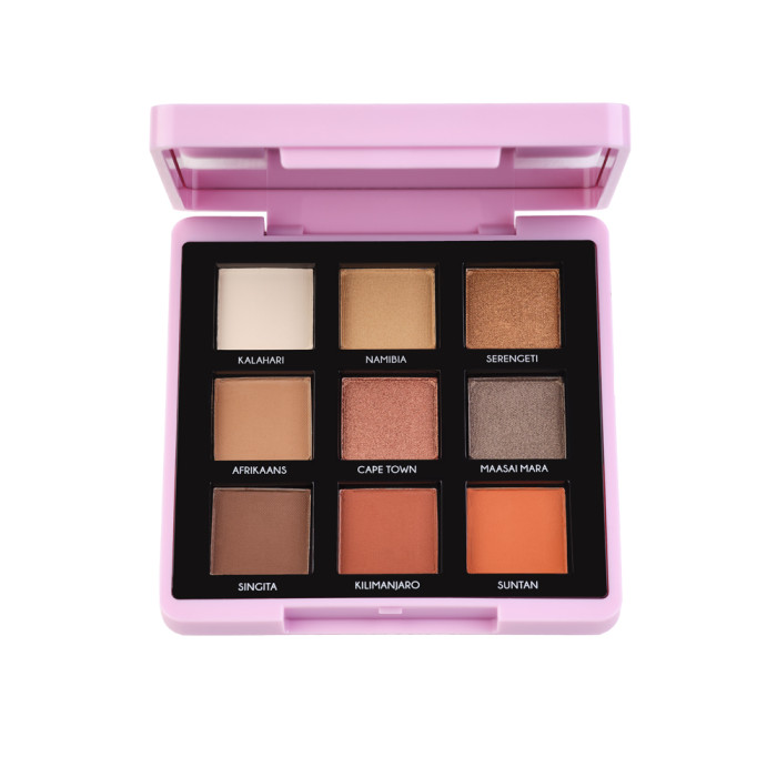 Набір тіней для повік Topface Maestro Academy Eyeshadow PT512 002 Safari Stories 