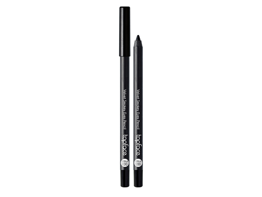 Олівець-кайал для очей Topface Velvet Smokey Eyes Pencil PT605 003 чорний 