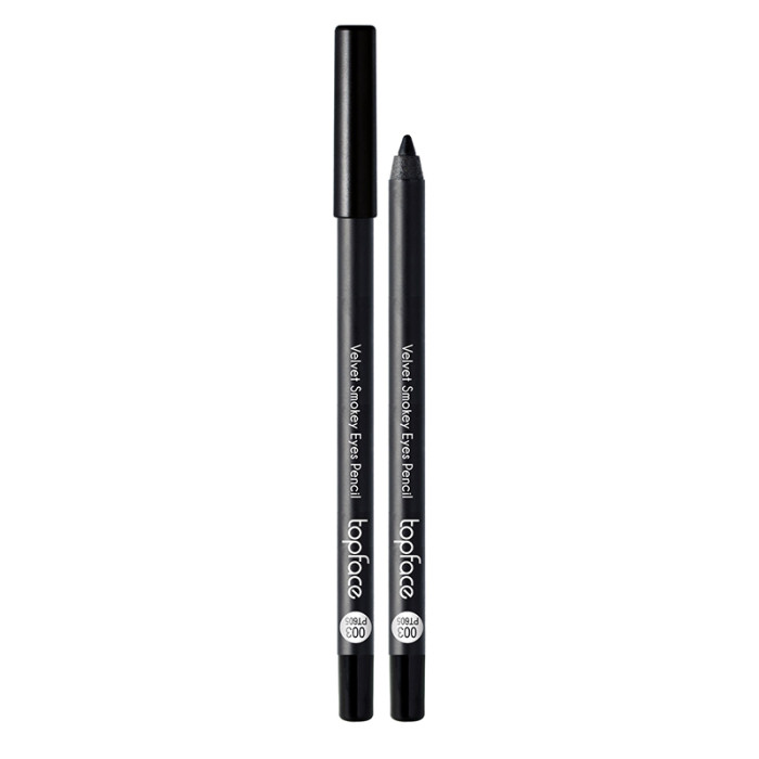 Олівець-кайал для очей Topface Velvet Smokey Eyes Pencil PT605 003 чорний 