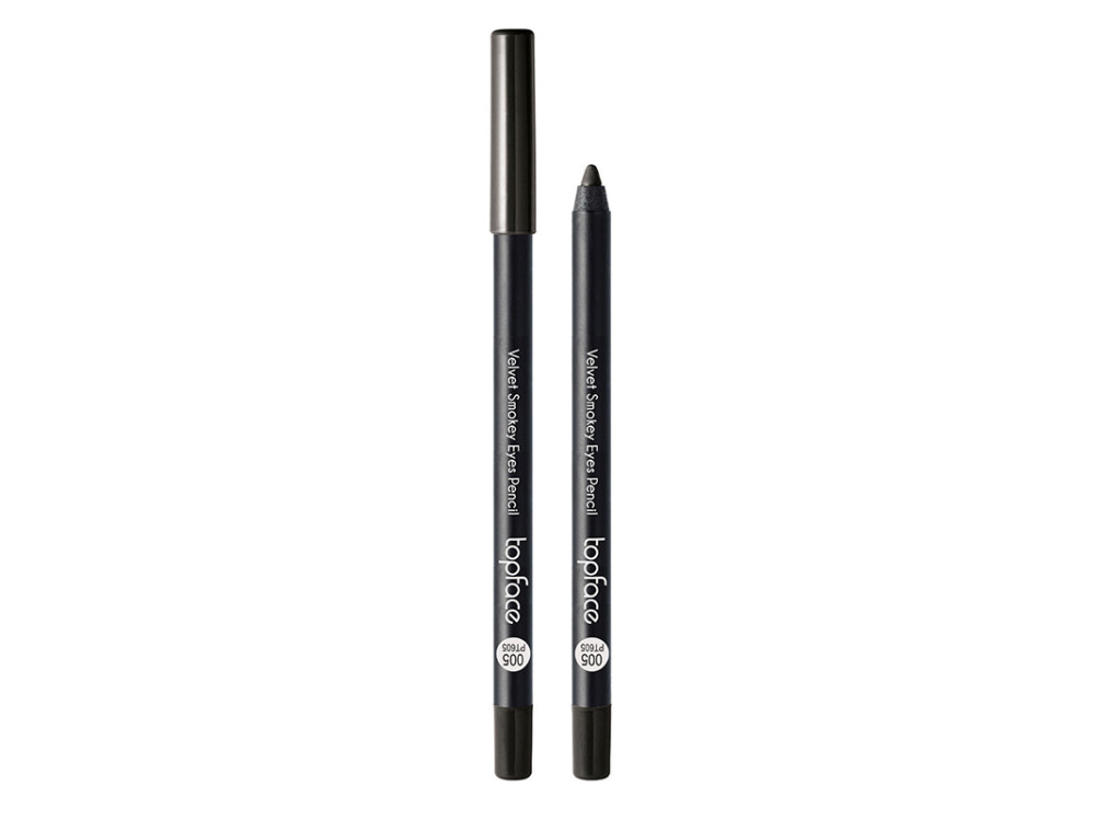 Олівець-кайал для очей Topface Velvet Smokey Eyes Pencil PT605 005 сірий 