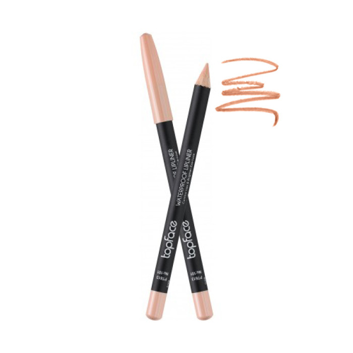 Олівець для губ водостійкий Topface Waterproof Lipliner PT613 101 