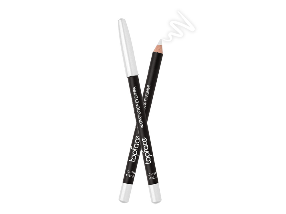 Водостійкий олівець для очей Topface Waterproof Eyeliner PT614 101 