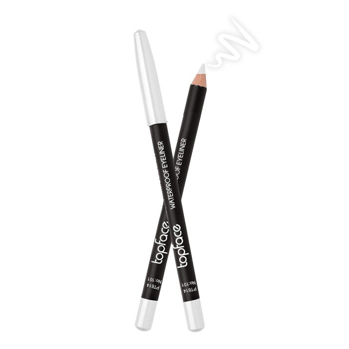 Водостійкий олівець для очей Topface Waterproof Eyeliner PT614 101 