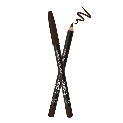 Водостійкий олівець для очей Topface Waterproof Eyeliner PT614 103 