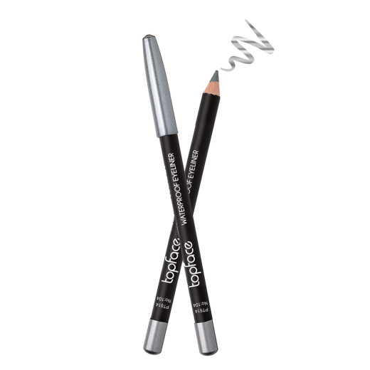 Водостійкий олівець для очей Topface Waterproof Eyeliner PT614 104 