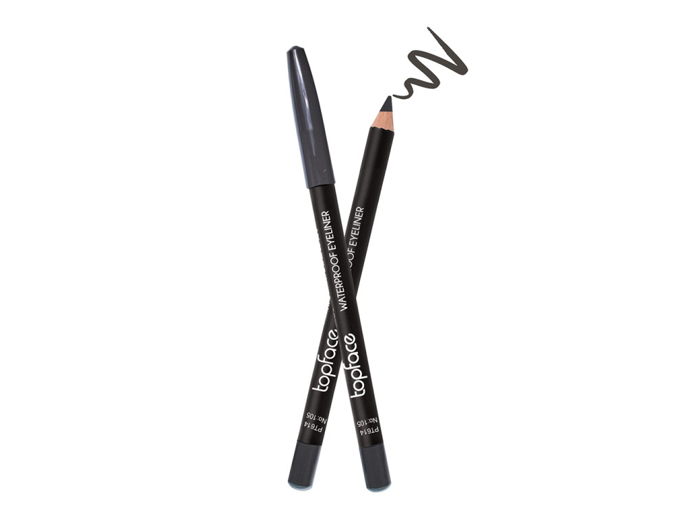 Водостійкий олівець для очей Topface Waterproof Eyeliner PT614 105 