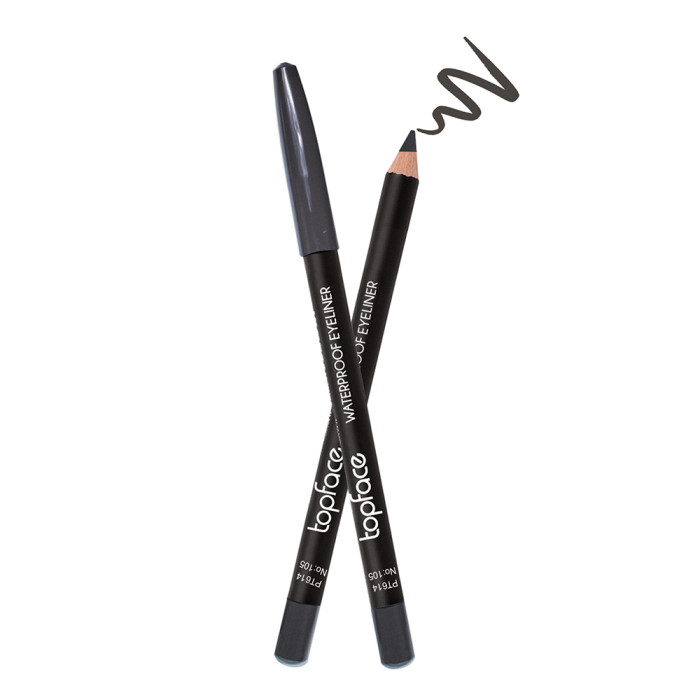 Водостійкий олівець для очей Topface Waterproof Eyeliner PT614 105 