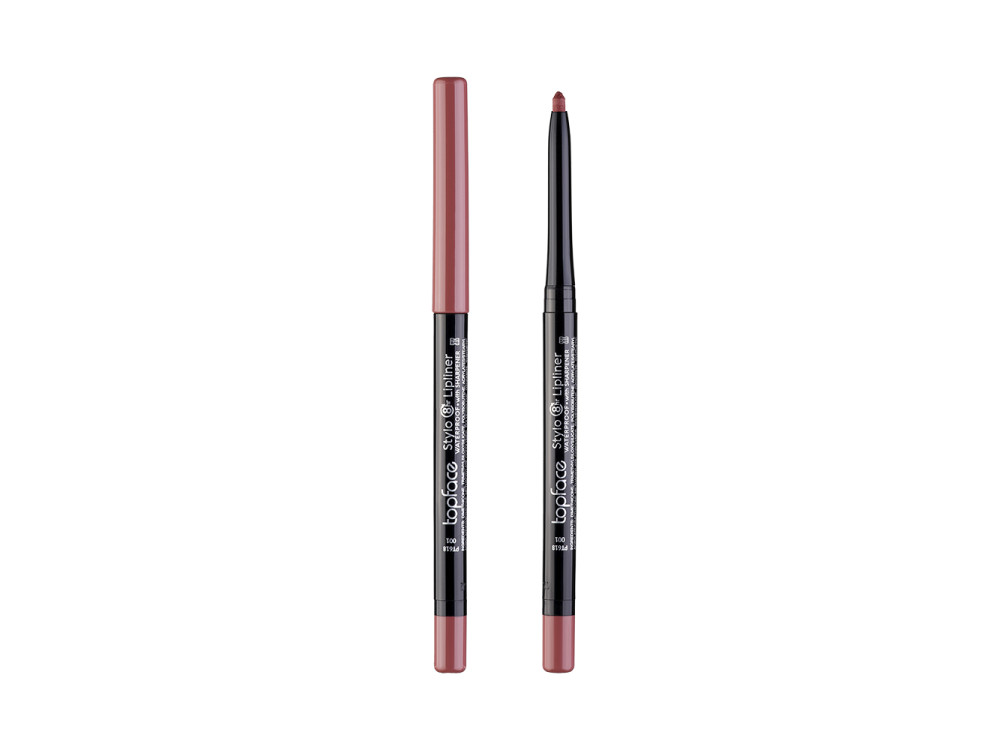 Водостійкий олівець для губ Topface Waterproof Stylo Lipliner PT618 001 