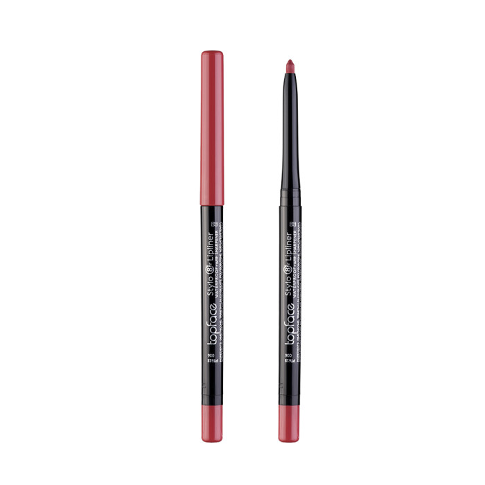 Водостійкий олівець для губ Topface Waterproof Stylo Lipliner PT618 006 