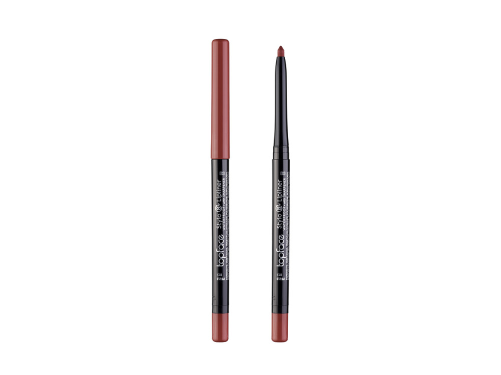 Водостійкий олівець для губ Topface Waterproof Stylo Lipliner PT618 015 