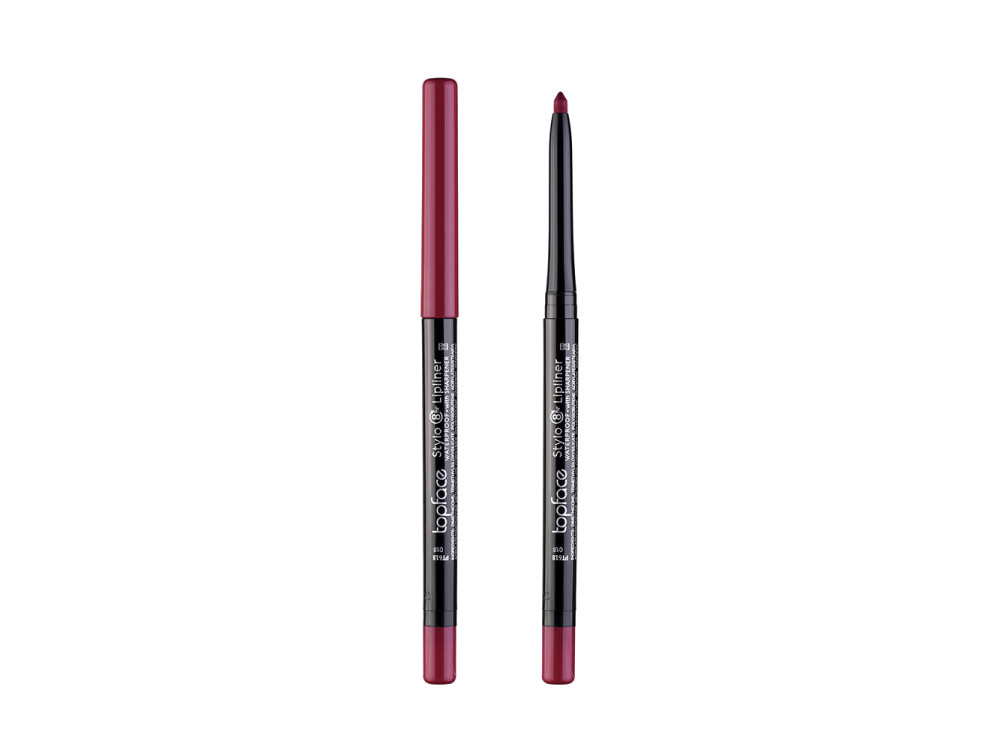 Водостійкий олівець для губ Topface Waterproof Stylo Lipliner PT618 018 
