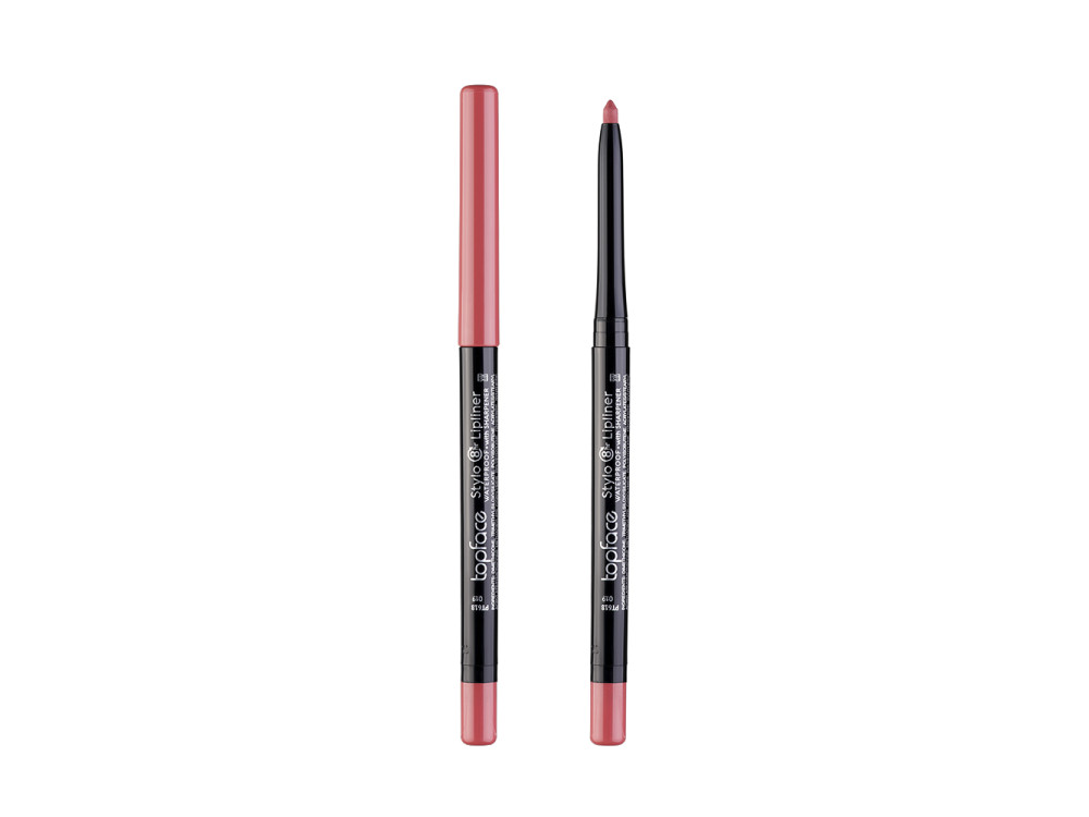Водостійкий олівець для губ Topface Waterproof Stylo Lipliner PT618 019 