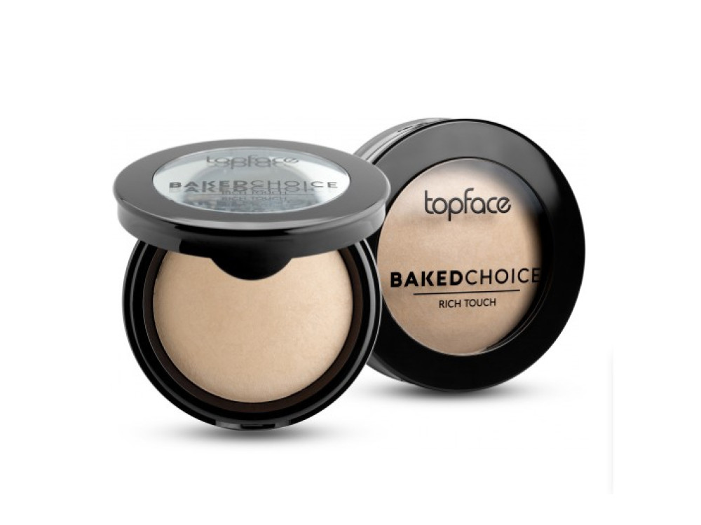 Запечена пудра для обличчя 04 Ivory Topface Baked Choice Rich Touch Powder PT701