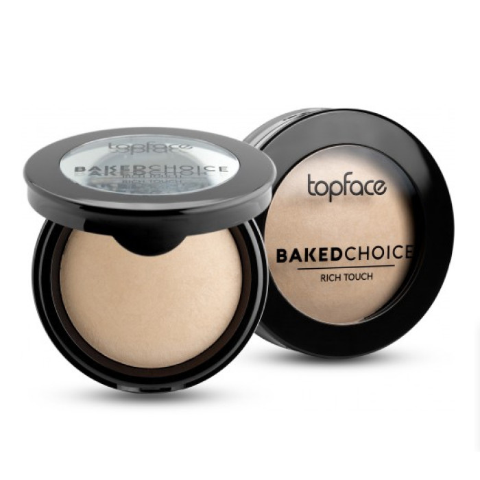Запечена пудра для обличчя 04 Ivory Topface Baked Choice Rich Touch Powder PT701