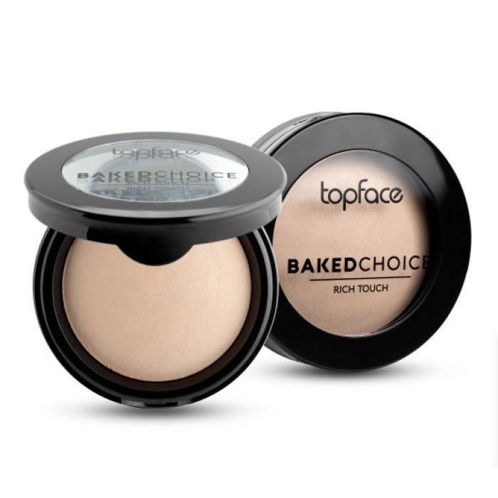 Запечена пудра для обличчя 05 Medium Shade Topface Baked Choice Rich Touch Powder PT701