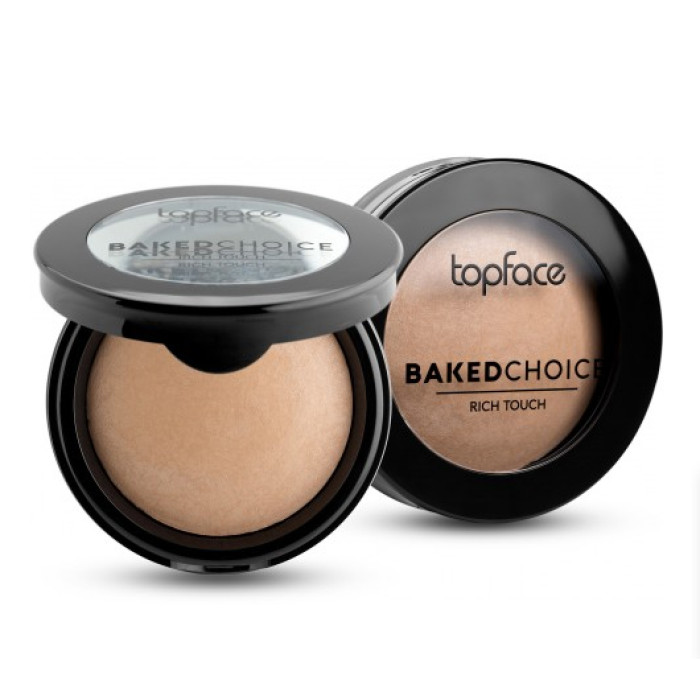 Запечена пудра для обличчя 07 Honeymoon Topface Baked Choice Rich Touch Powder PT701