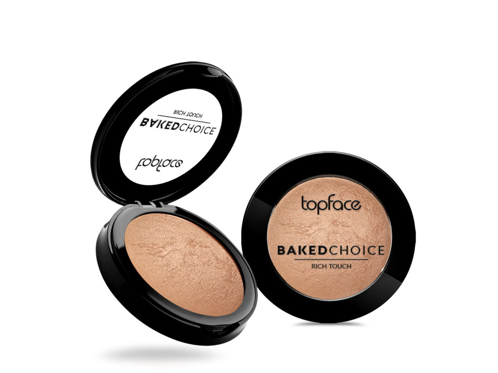 Рум'яна для обличчя Topface Baked Choice Rich Touch Blush On PT703 02 Dazzling 