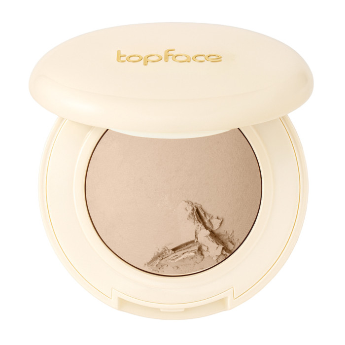 Пудра запечена Topface PT704 PROHD Natural Glow Baked Powder 003 Light Beige світлий беж