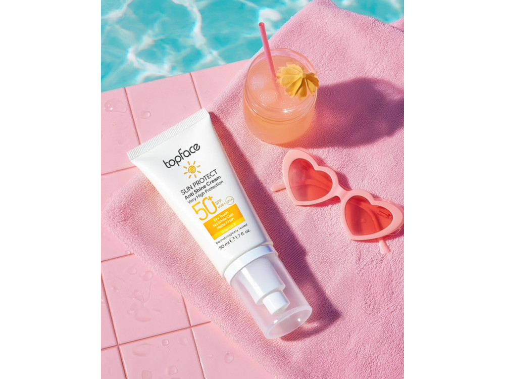 Сонцезахисний крем Topface SPF 50 + Anti-Shine Cream РТ806 50 мл