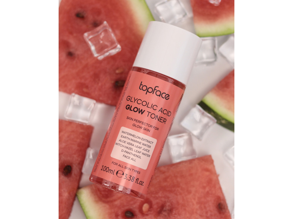 Тонер для обличчя з гліколевою кислотою Topface Glycolic Acid Glow Toner PT809 100 мл