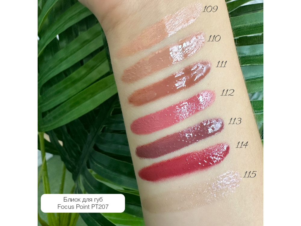 Блиск для губ Topface Focus Point Perfect Gleam Lip Gloss PT207 114 