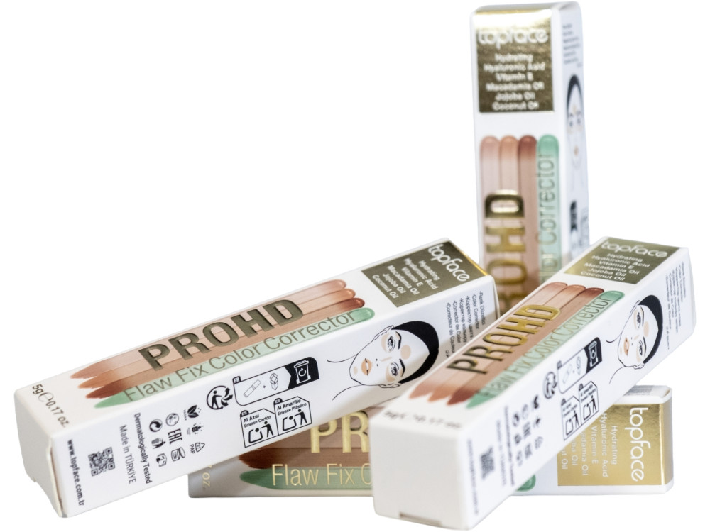 Кольоровий коректор для обличчя Topface PT272 PROHD Flaw Fix Color Corrector 002 - Coral Mist