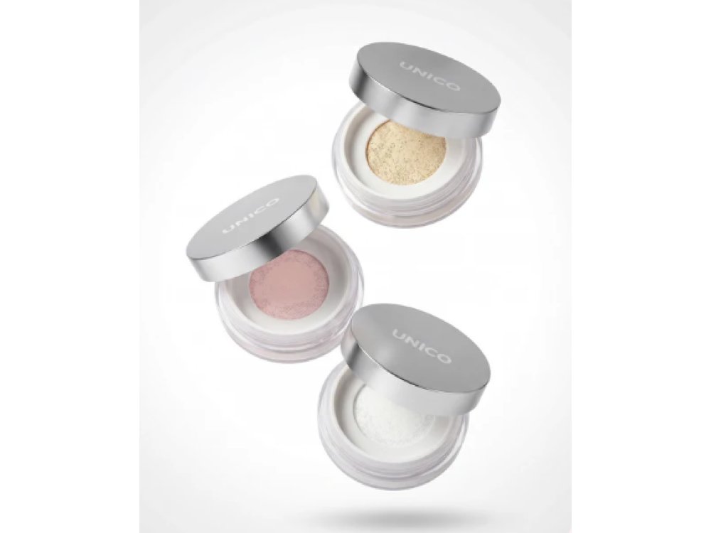 Фінішна прозора пудра для обличчя з SPF13/PA+++ Unico Setting&Finishin Powder Pearl