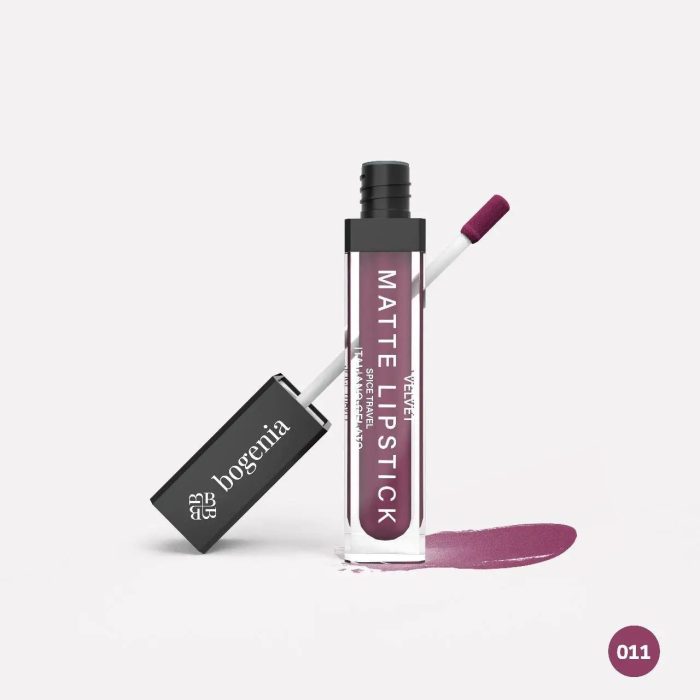 Помада рідка 11 Italiano Gelato Bogenia Croissant Liquid Matte Lipstick Spice Travel BG720