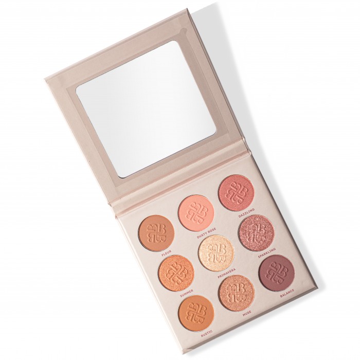 Палетка тіней для повік 002 Charm Match 9 colors Bogenia BG904