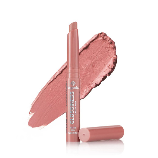 Помада-бальзам для губ 001 Glossiness Lipstick Balm Bogenia BG750