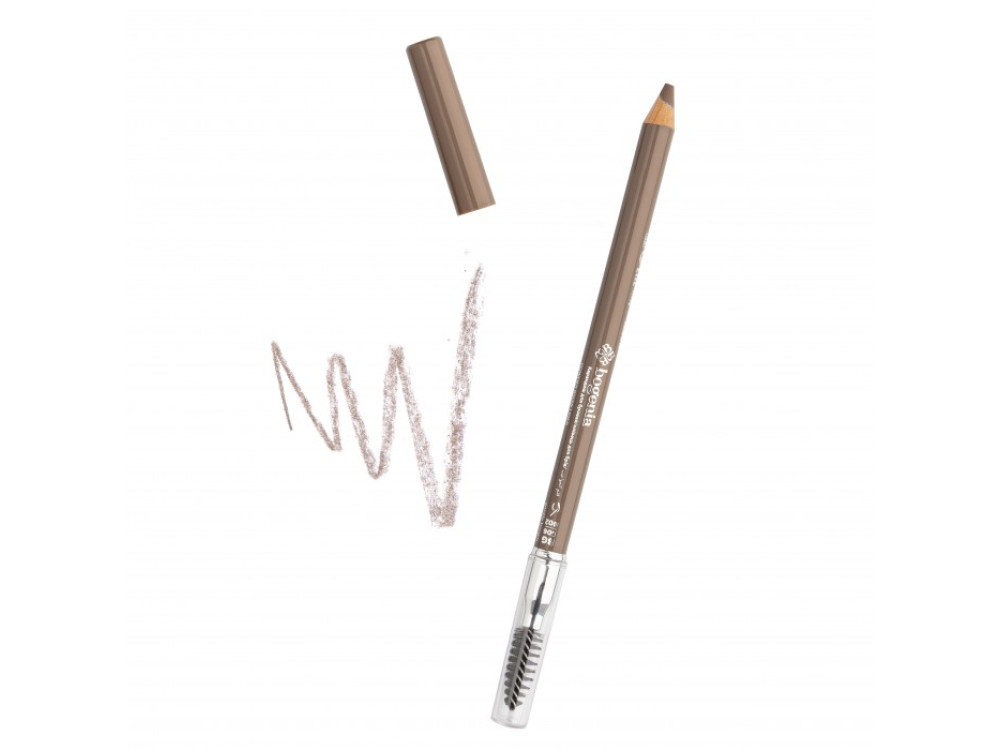Олівець для брів пудровий Gentle Brown 02 Bogenia BG506