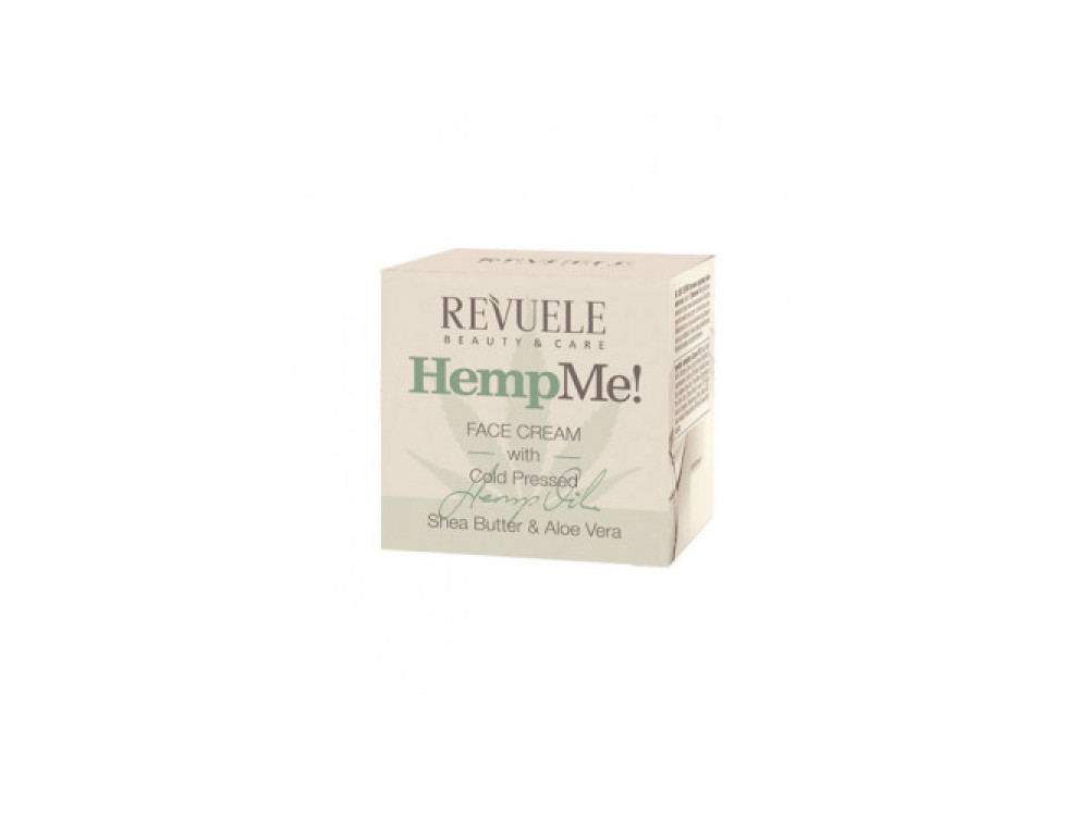 Крем для обличчя універсальний для будь-якого типу шкіри Revuele HEMP ME! 50 мл
