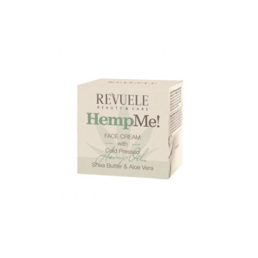 Крем для обличчя універсальний для будь-якого типу шкіри Revuele HEMP ME! 50 мл