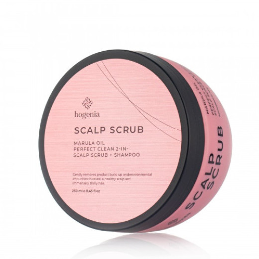 Скраб для шкіри голови з олією марули Bogenia Scalp Scrub Marula Oil BG403 250 мл