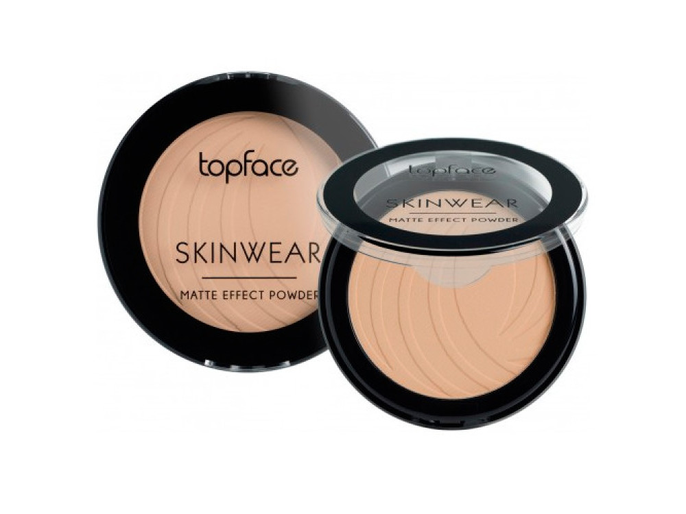 Компактна пудра для обличчя Topface Skin Wear Matte Effect Powder PT265 05 