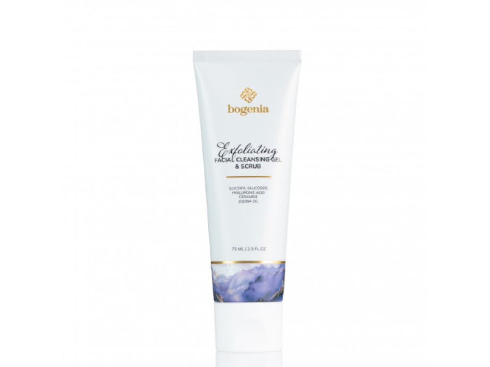 Відлущувальний гель-скраб для обличчя Bogenia Exfoliating Facial Cleansing Gel & Scrub BG431 75 мл