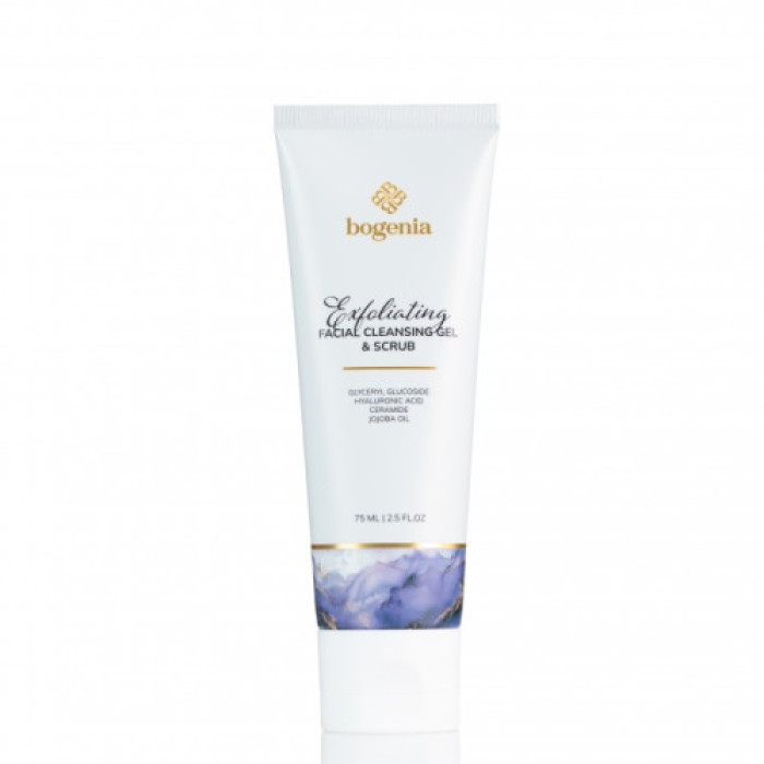 Відлущувальний гель-скраб для обличчя Bogenia Exfoliating Facial Cleansing Gel & Scrub BG431 75 мл
