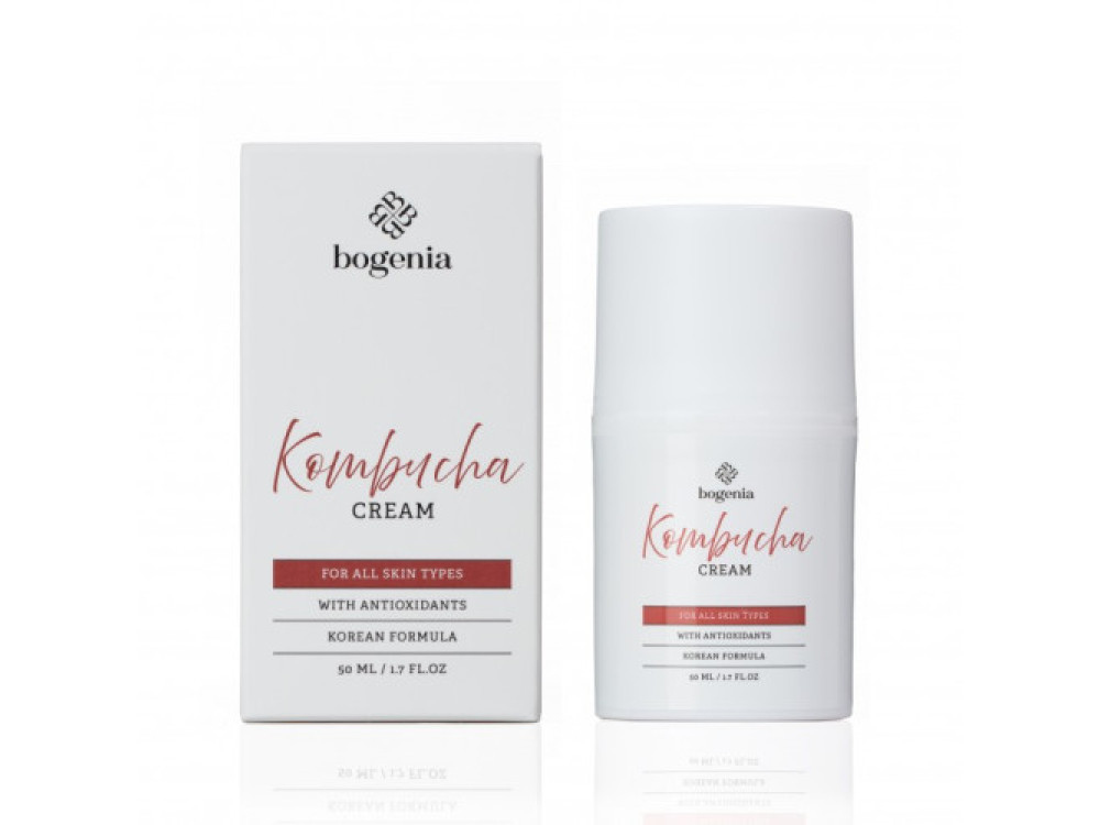 Крем для обличчя з комбучею Bogenia Kombucha Cream BG432 50 мл