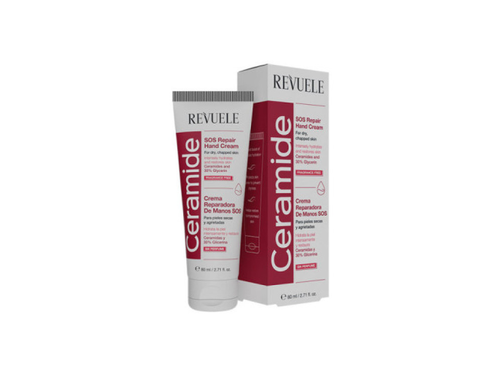 SOS-крем для рук відновлюючий Revuele Ceramide, 80 мл