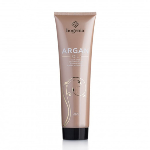Маска для волосся Bogenia Argan Oil & Caviar Extract Mask BG411 300 мл