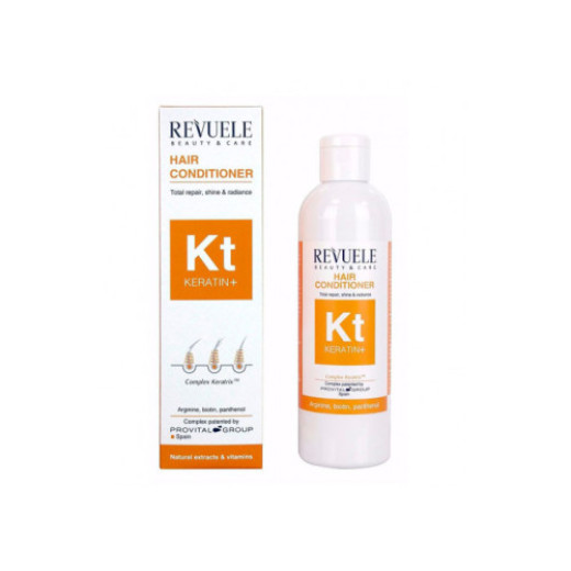 Кондиціонер Revuele KERATIN+  для ламкого, тьмяного, тонкого волосся , 200 мл