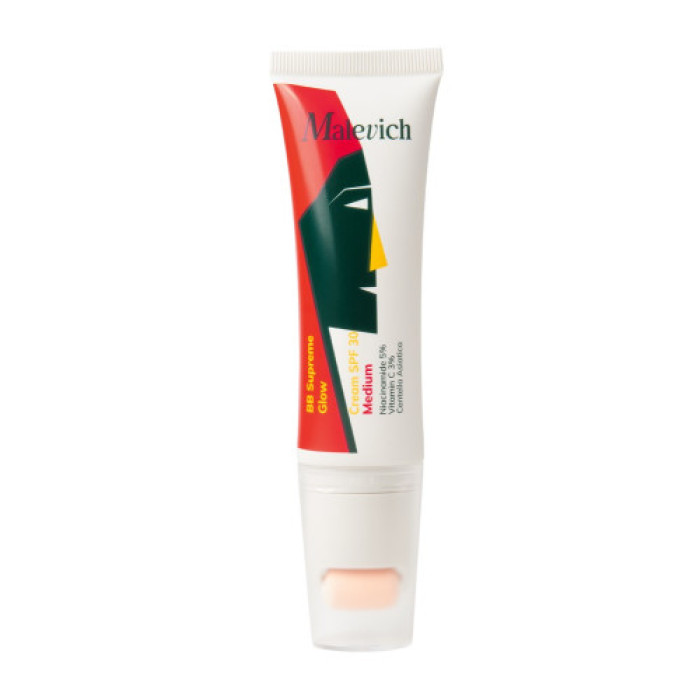 Сяючий ВВ крем SPF 30 Темний бежевий Malevich М-1201 (50 мл)
