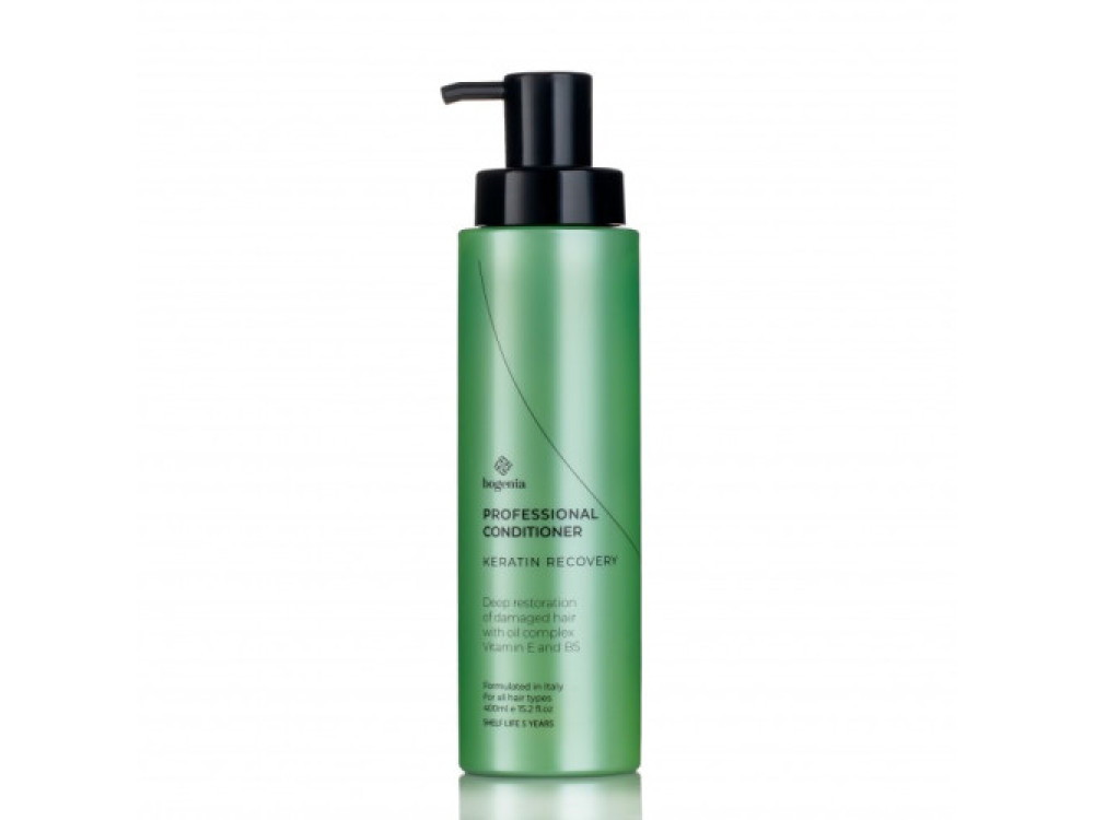 Кондиціонер для волосся "Кератинове відновлення" Bogenia Conditioner Keratin Recovery BG404 400 мл
