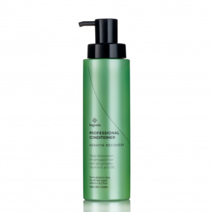 Кондиціонер для волосся "Кератинове відновлення" Bogenia Conditioner Keratin Recovery BG404 400 мл