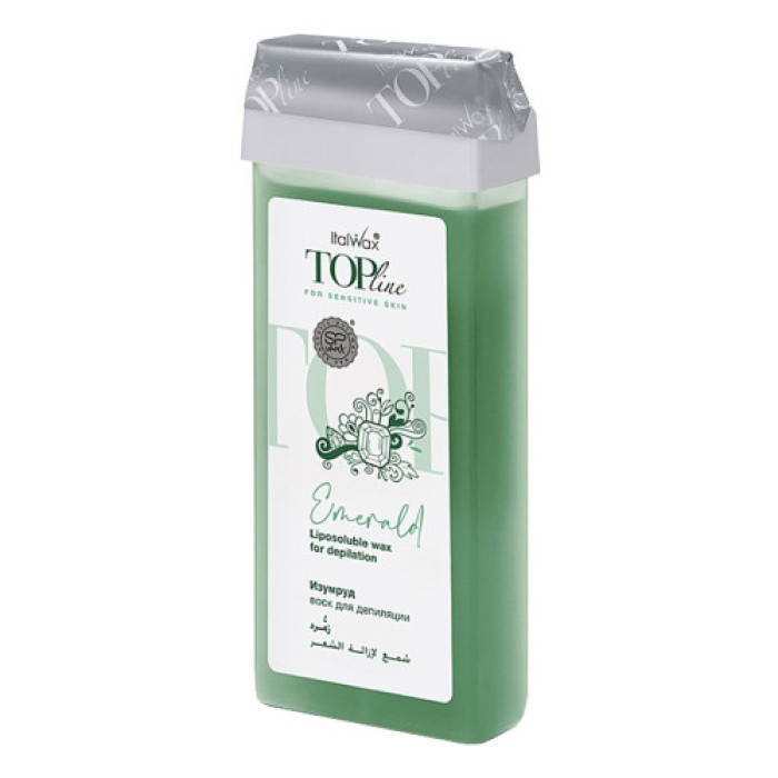 Віск у картриджі Italwax TOP LINE 100г Смарагд